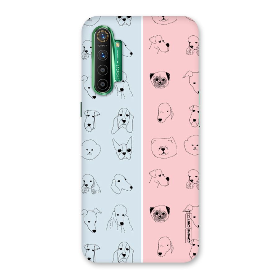 Dog Cat And Cow Back Case for Realme X2