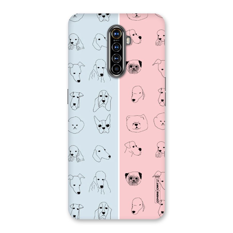Dog Cat And Cow Back Case for Realme X2 Pro