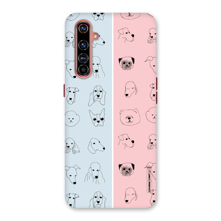 Dog Cat And Cow Back Case for Realme X50 Pro