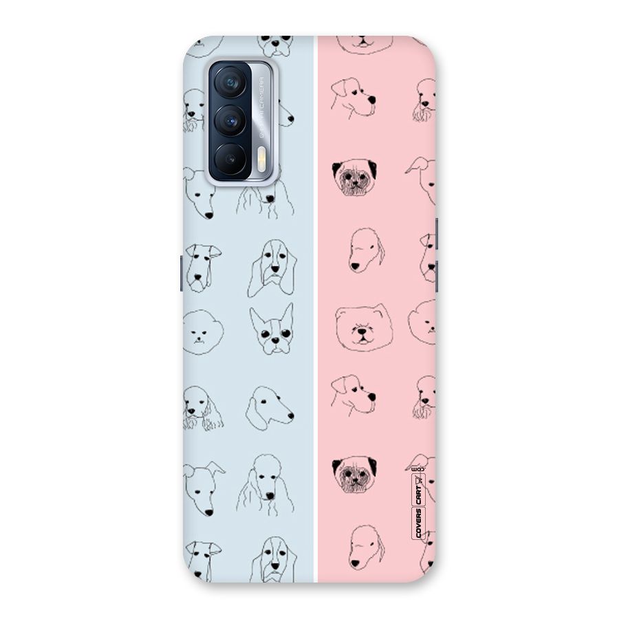 Dog Cat And Cow Back Case for Realme X7