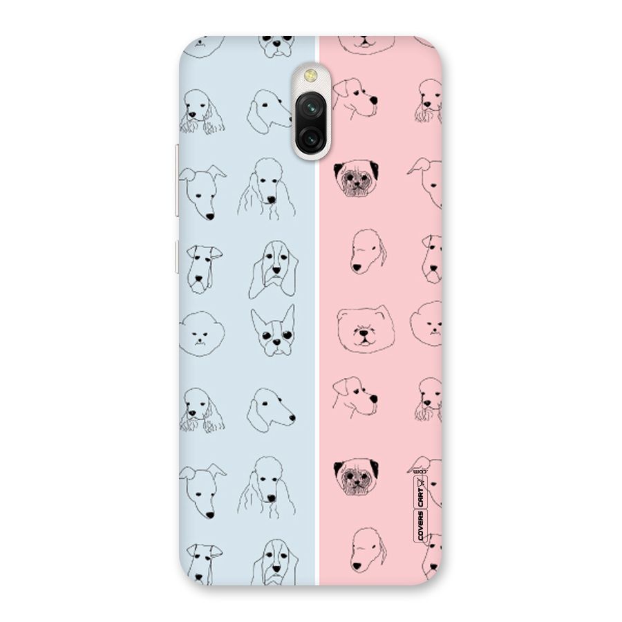 Dog Cat And Cow Back Case for Redmi 8A Dual