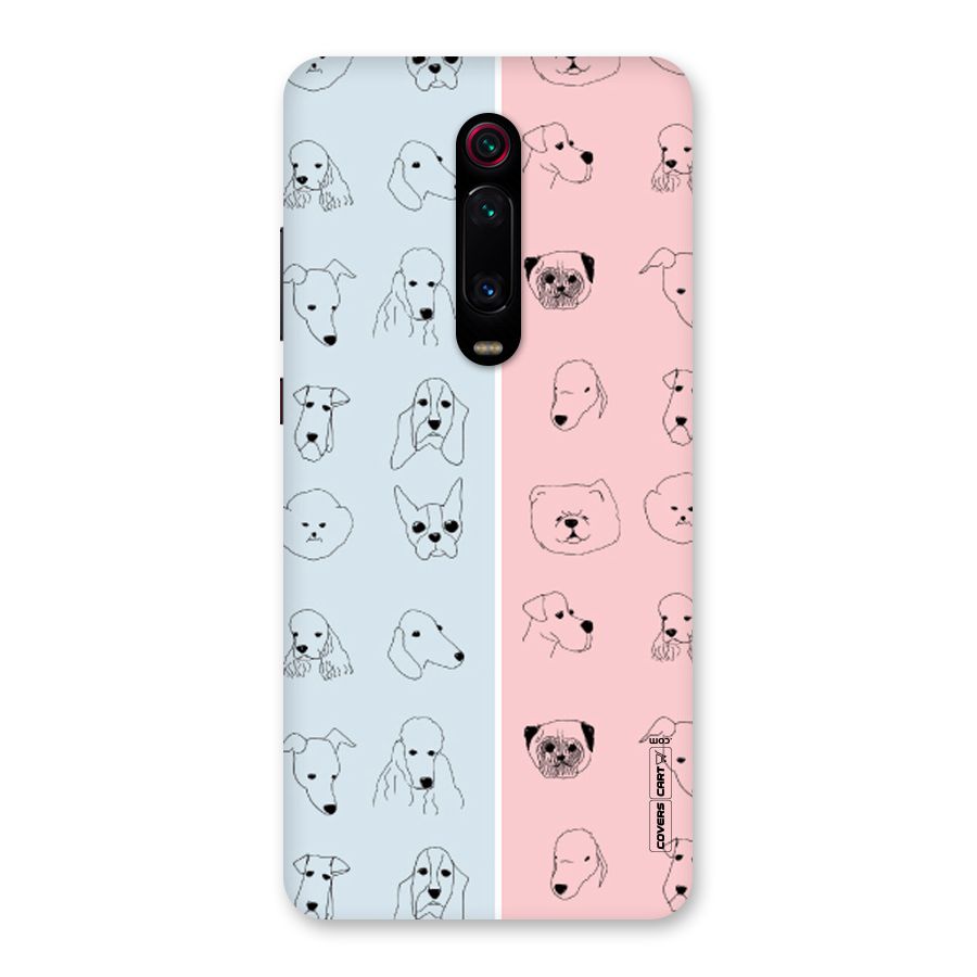 Dog Cat And Cow Back Case for Redmi K20 Pro