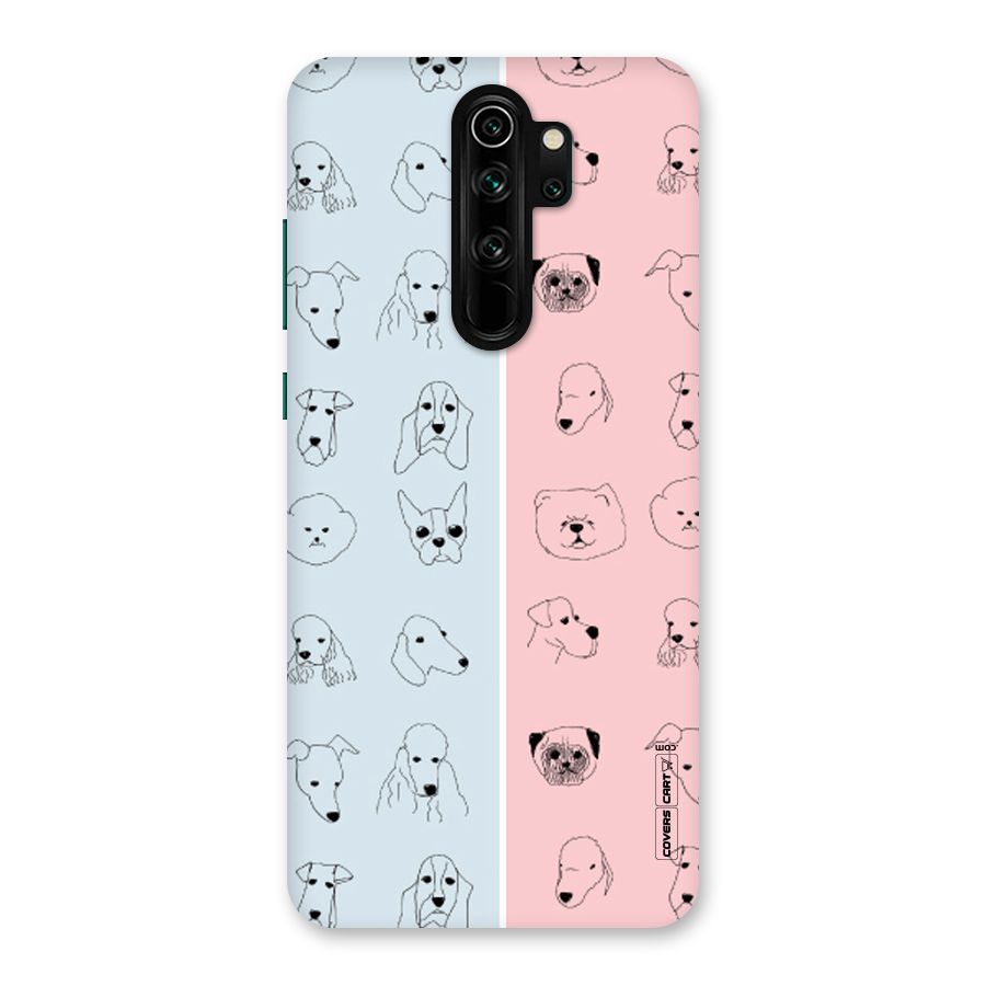 Dog Cat And Cow Back Case for Redmi Note 8 Pro