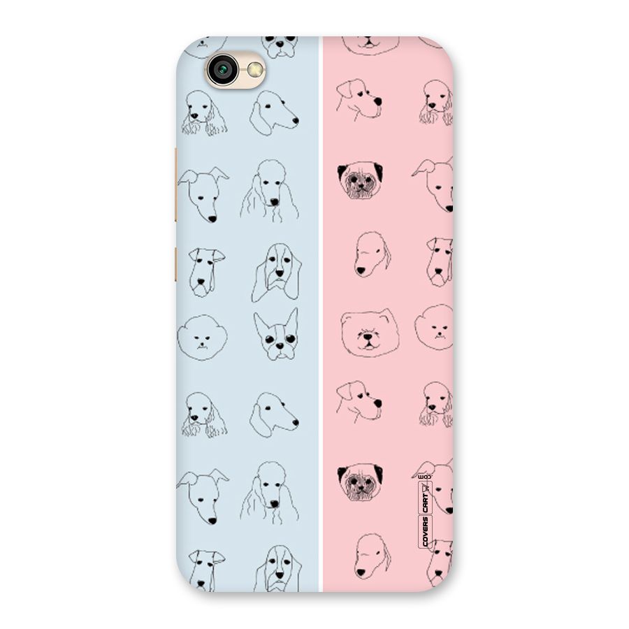 Dog Cat And Cow Back Case for Redmi Y1 Lite