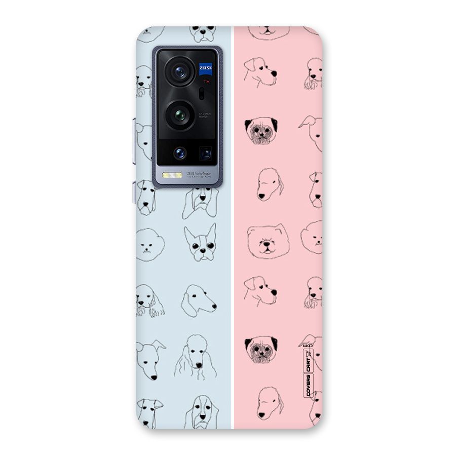 Dog Cat And Cow Back Case for Vivo X60 Pro Plus