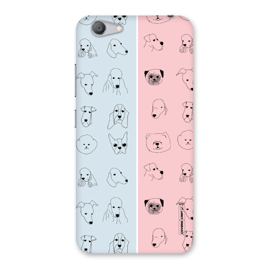 Dog Cat And Cow Back Case for Vivo Y53