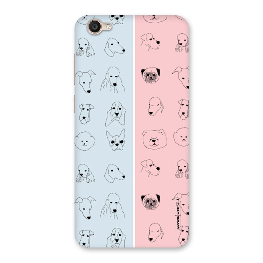 Dog Cat And Cow Back Case for Vivo Y55s