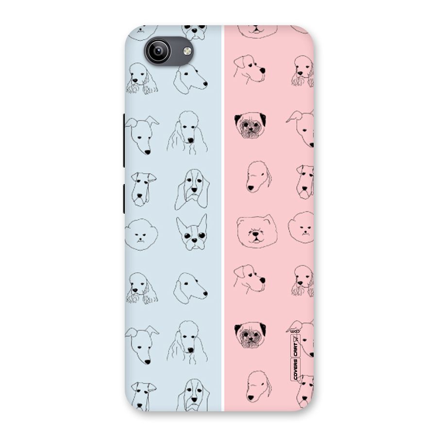Dog Cat And Cow Back Case for Vivo Y81i