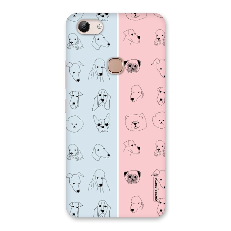 Dog Cat And Cow Back Case for Vivo Y83