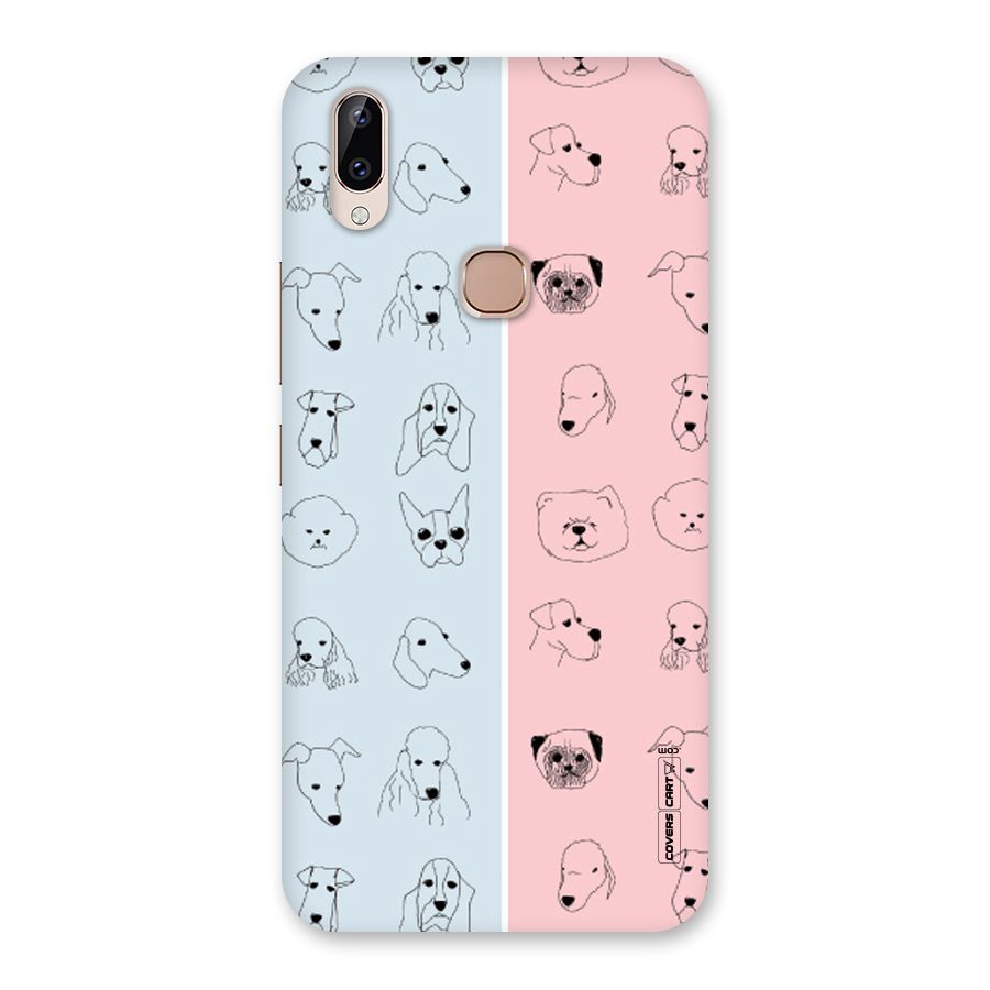 Dog Cat And Cow Back Case for Vivo Y83 Pro