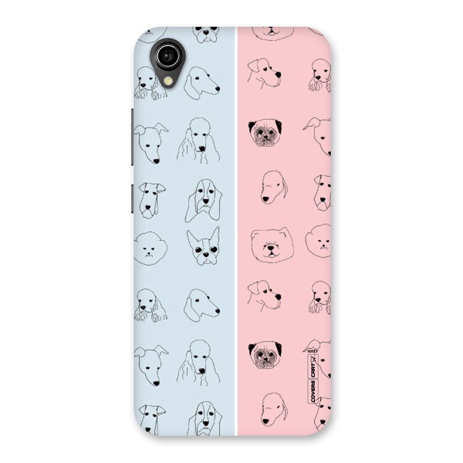 Dog Cat And Cow Back Case for Vivo Y90