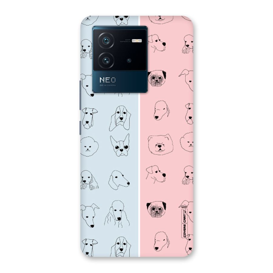 Dog Cat And Cow Back Case for Vivo iQOO Neo 6 5G