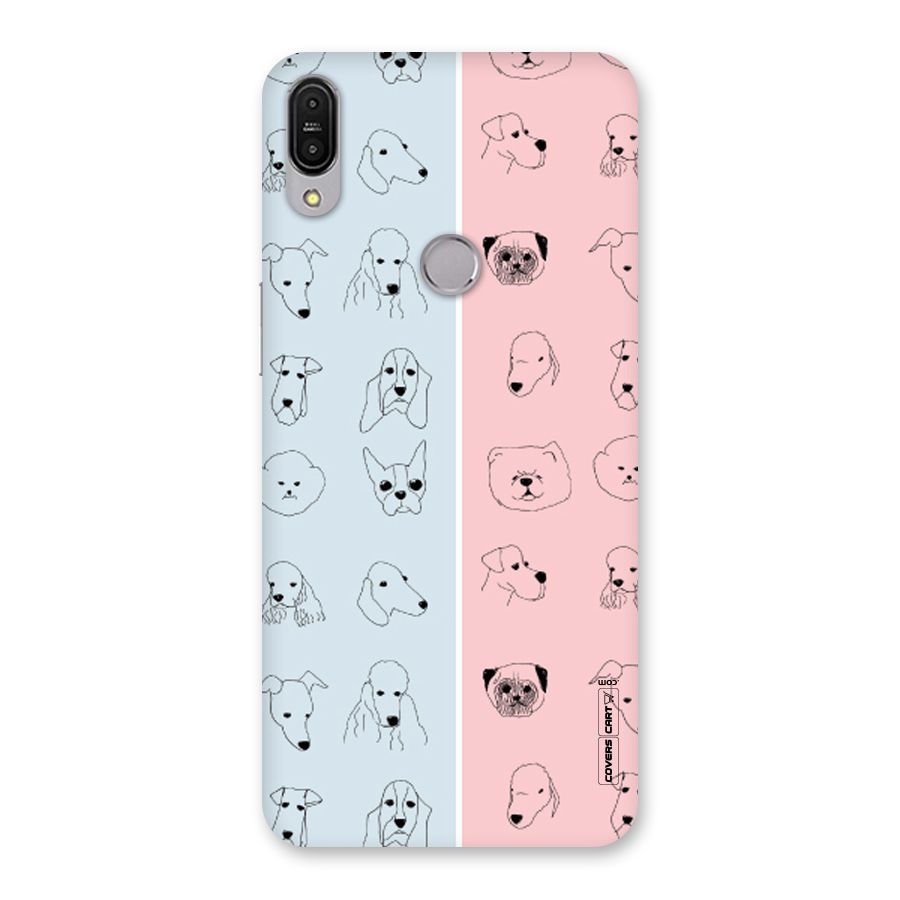 Dog Cat And Cow Back Case for Zenfone Max Pro M1