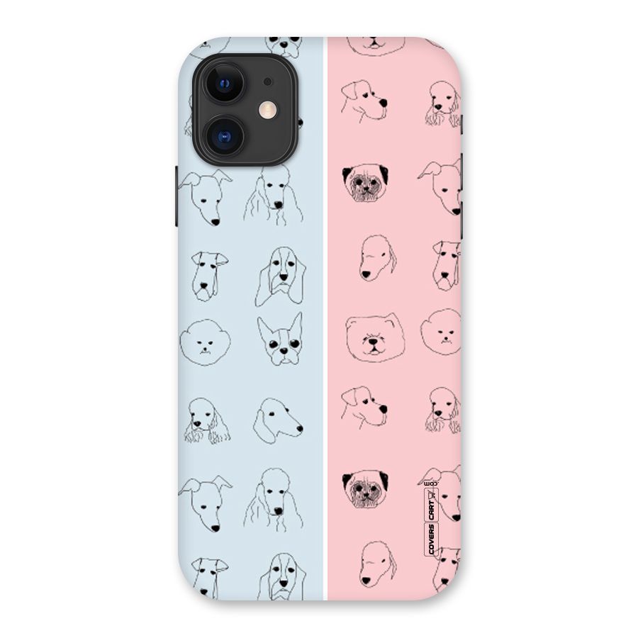 Dog Cat And Cow Back Case for iPhone 11