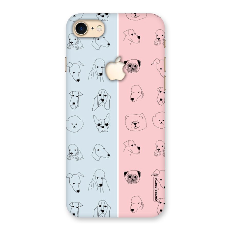 Dog Cat And Cow Back Case for iPhone 7 Apple Cut