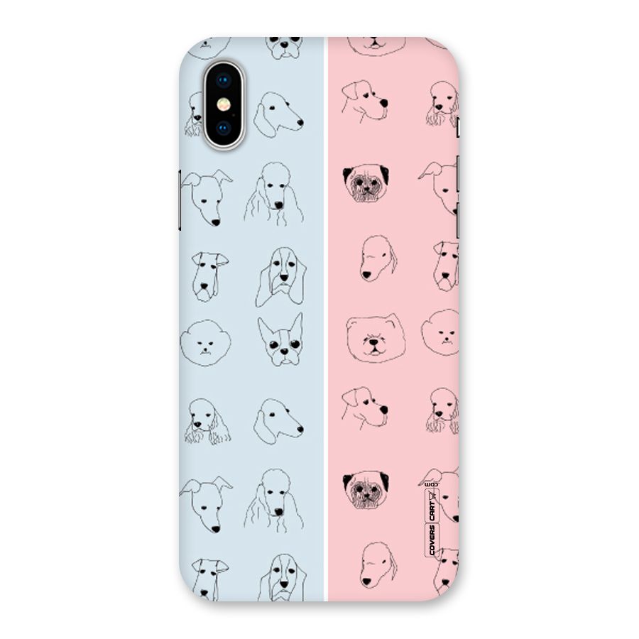 Dog Cat And Cow Back Case for iPhone XS