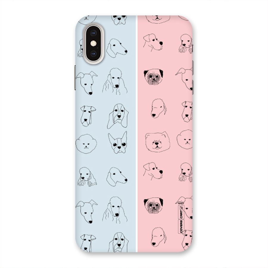 Dog Cat And Cow Back Case for iPhone XS Max