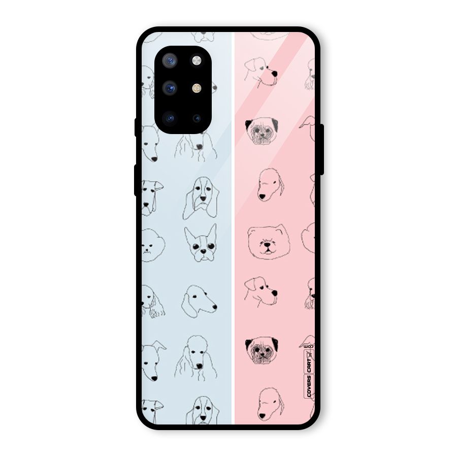 Dog Cat And Cow Glass Back Case for OnePlus 8T