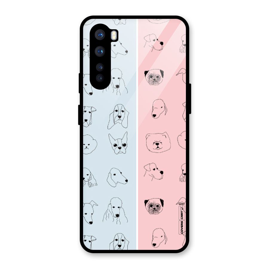 Dog Cat And Cow Glass Back Case for OnePlus Nord