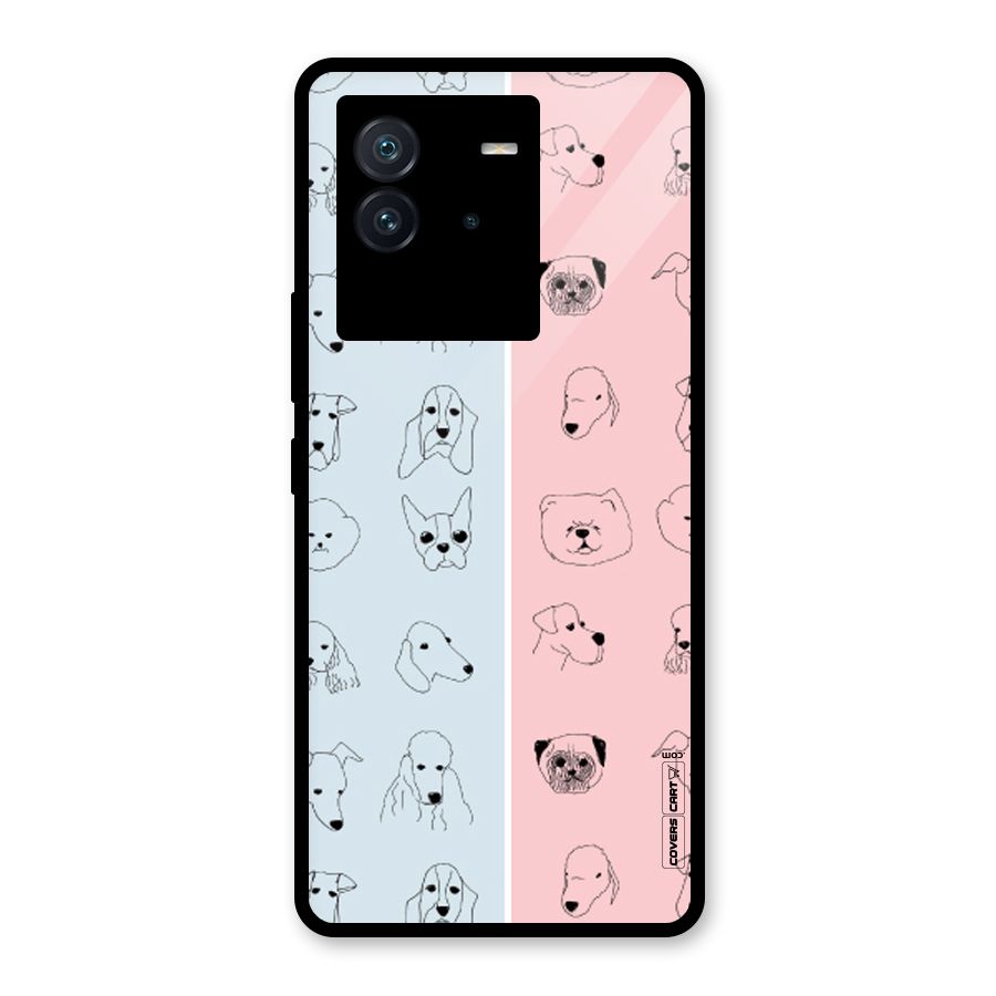 Dog Cat And Cow Glass Back Case for Vivo iQOO Neo 6 5G