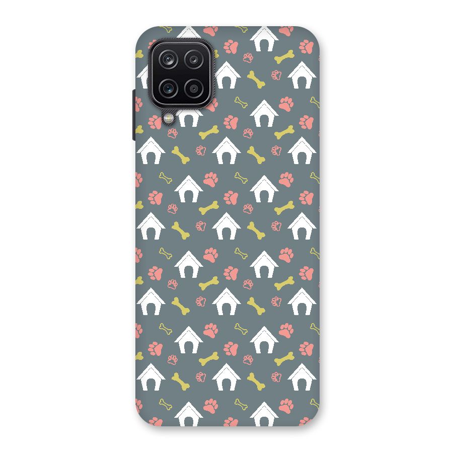 Dog Pattern Back Case for Galaxy A12