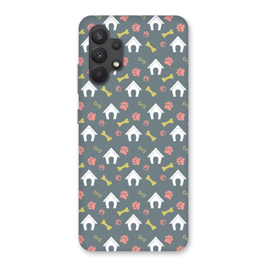 Dog Pattern Back Case for Galaxy A32