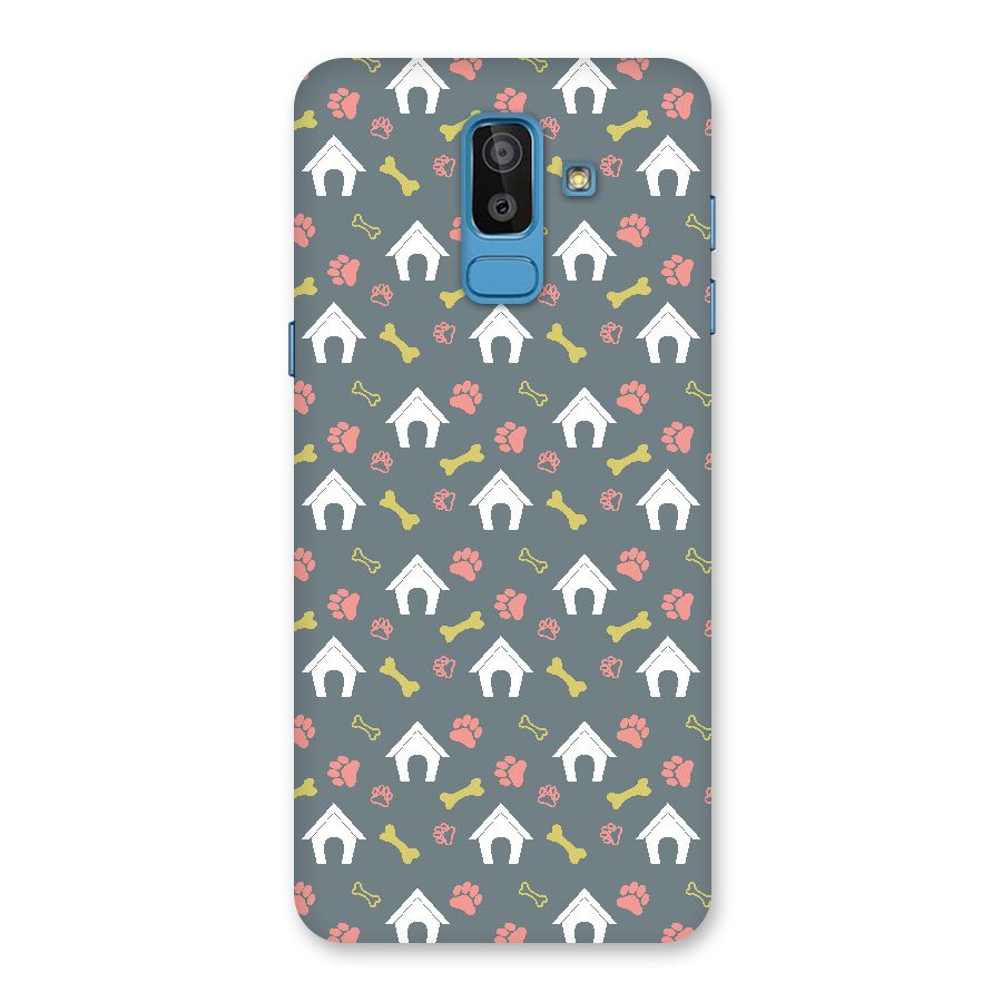 Dog Pattern Back Case for Galaxy J8