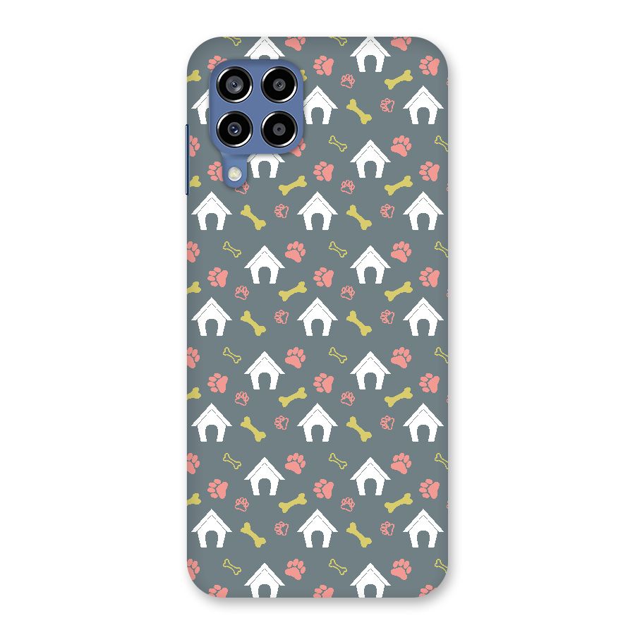 Dog Pattern Back Case for Galaxy M53 5G