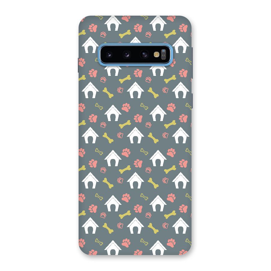 Dog Pattern Back Case for Galaxy S10
