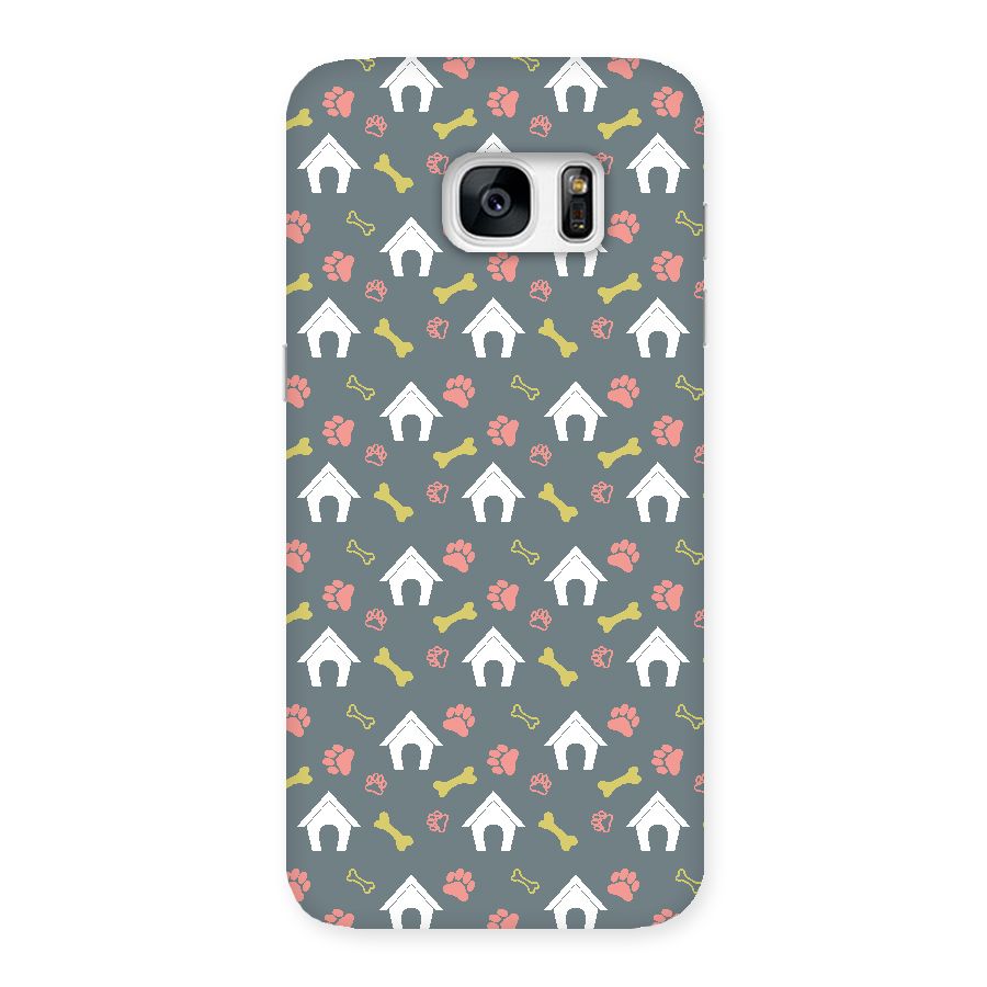 Dog Pattern Back Case for Galaxy S7 Edge