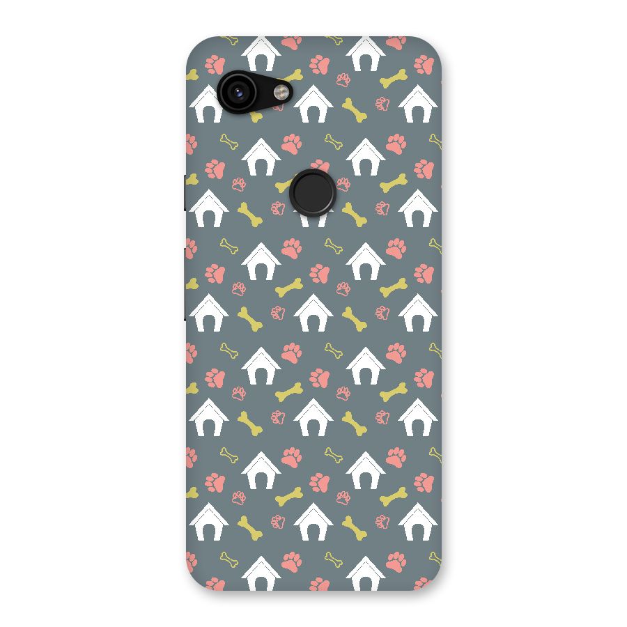Dog Pattern Back Case for Google Pixel 3a