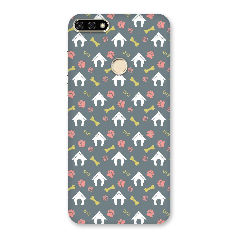 Dog Pattern Back Case for Honor 7A