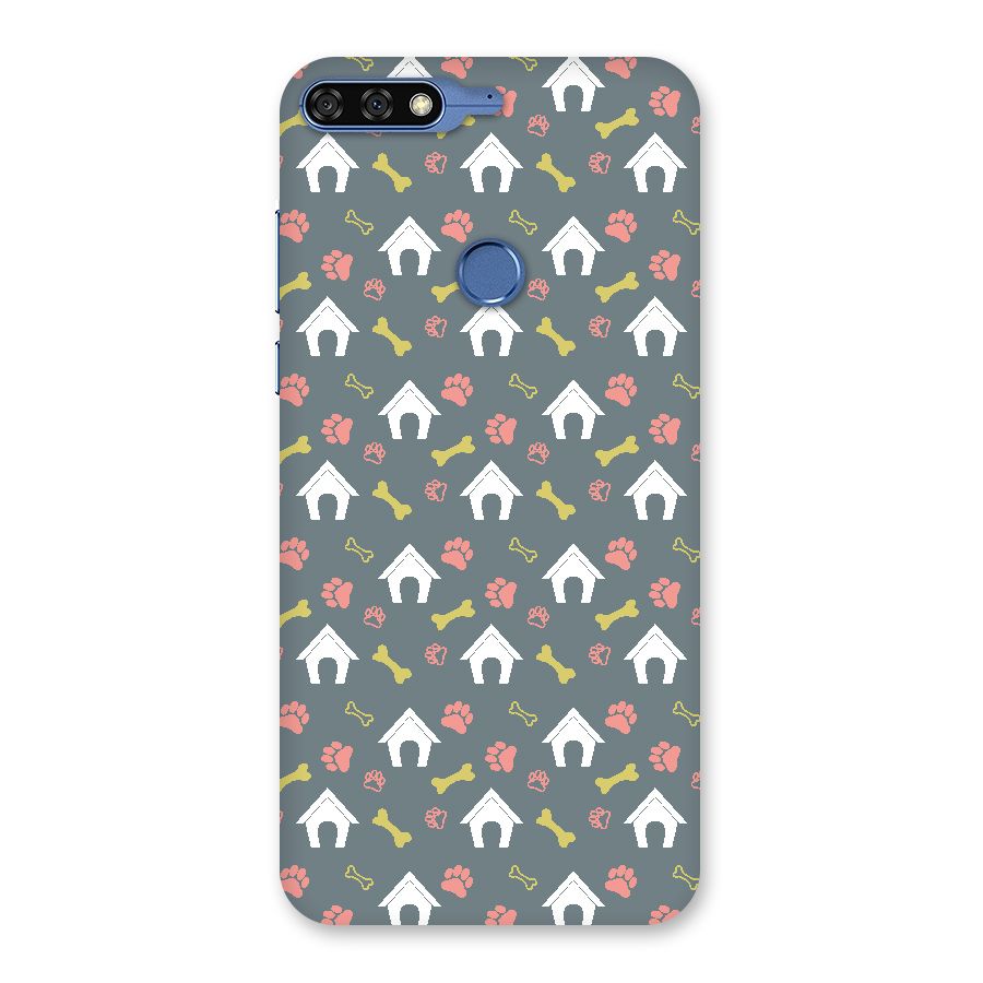 Dog Pattern Back Case for Honor 7C