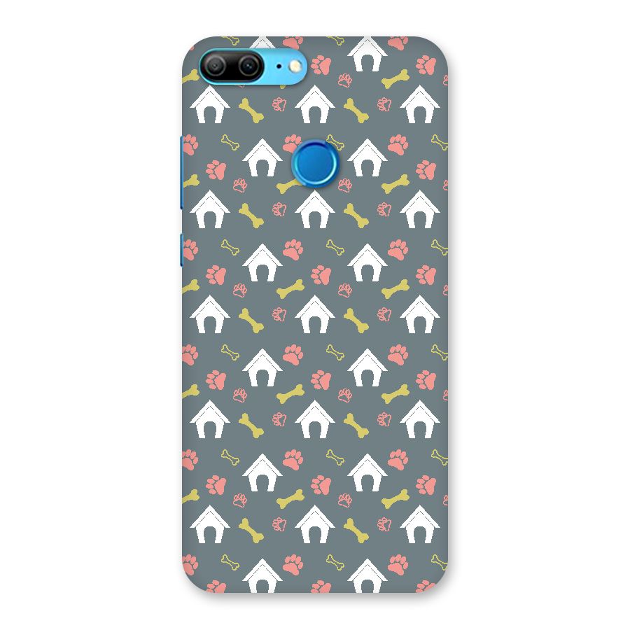 Dog Pattern Back Case for Honor 9 Lite