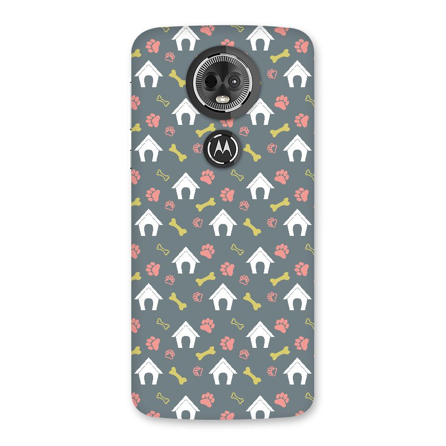 Dog Pattern Back Case for Moto E5 Plus