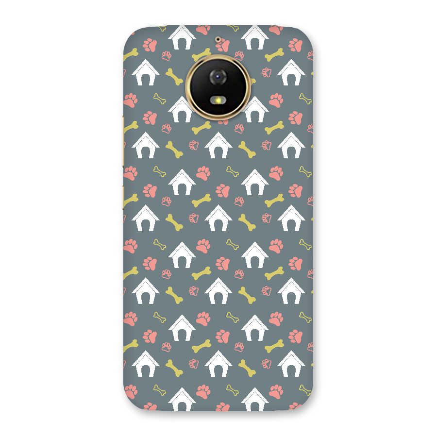 Dog Pattern Back Case for Moto G5s