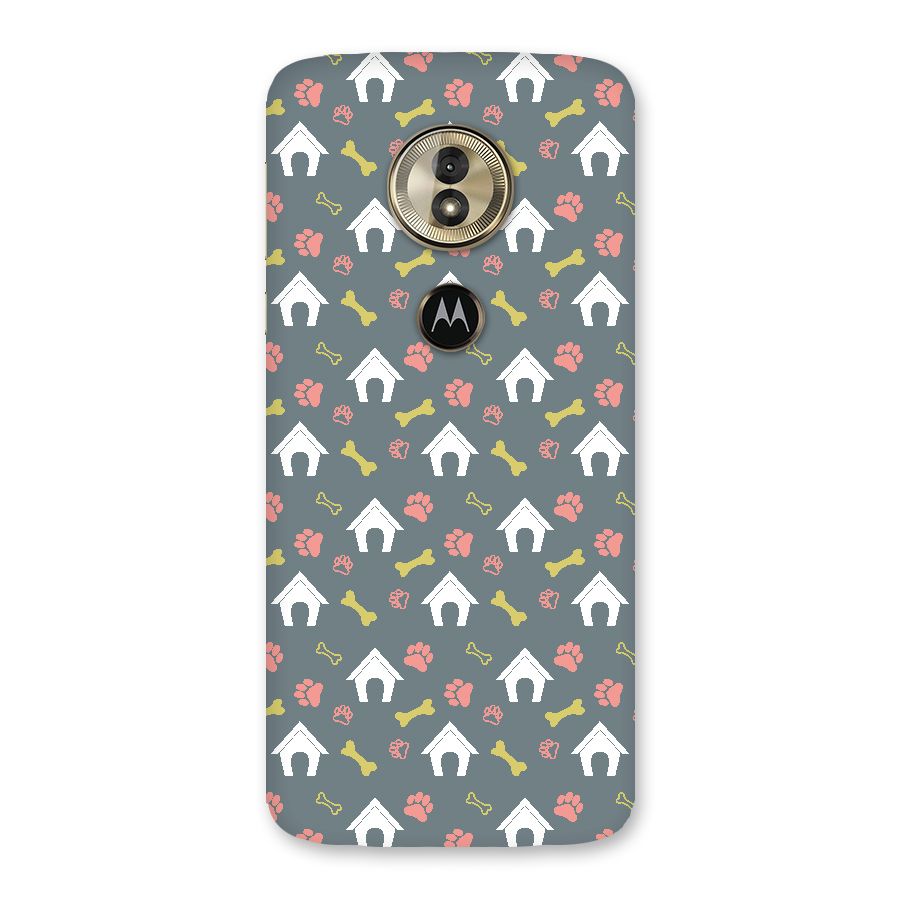Dog Pattern Back Case for Moto G6 Play