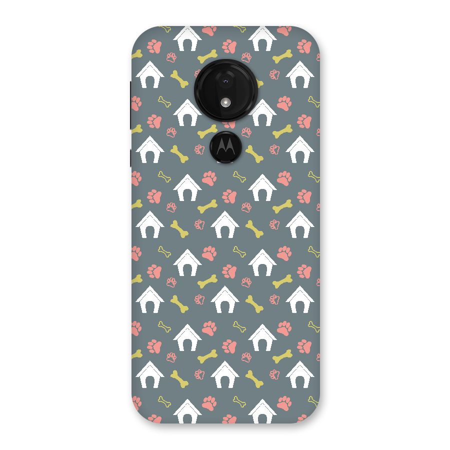 Dog Pattern Back Case for Moto G7 Power