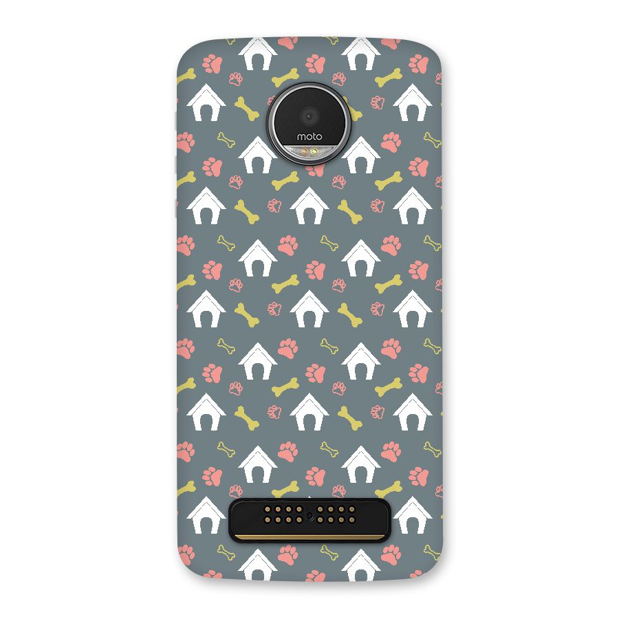 Dog Pattern Back Case for Moto Z Play