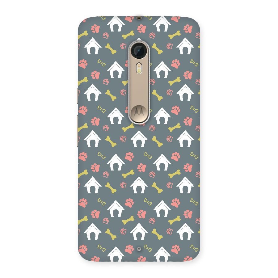 Dog Pattern Back Case for Motorola Moto X Style