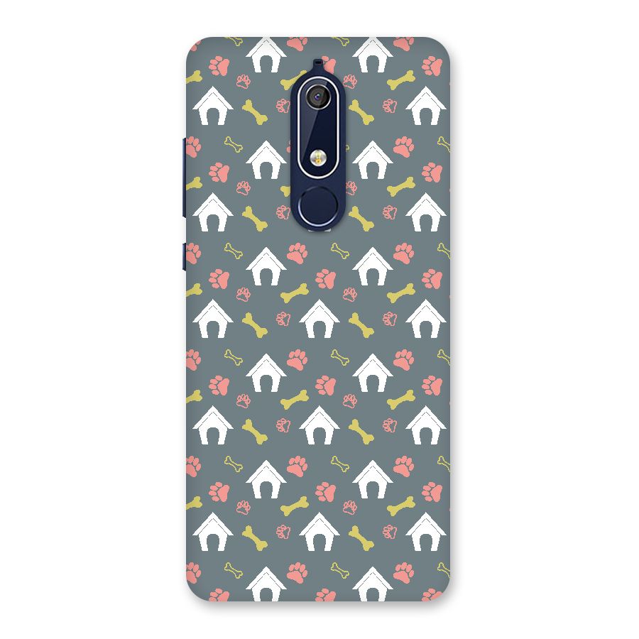 Dog Pattern Back Case for Nokia 5.1