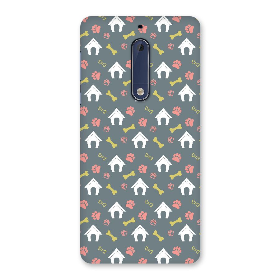Dog Pattern Back Case for Nokia 5