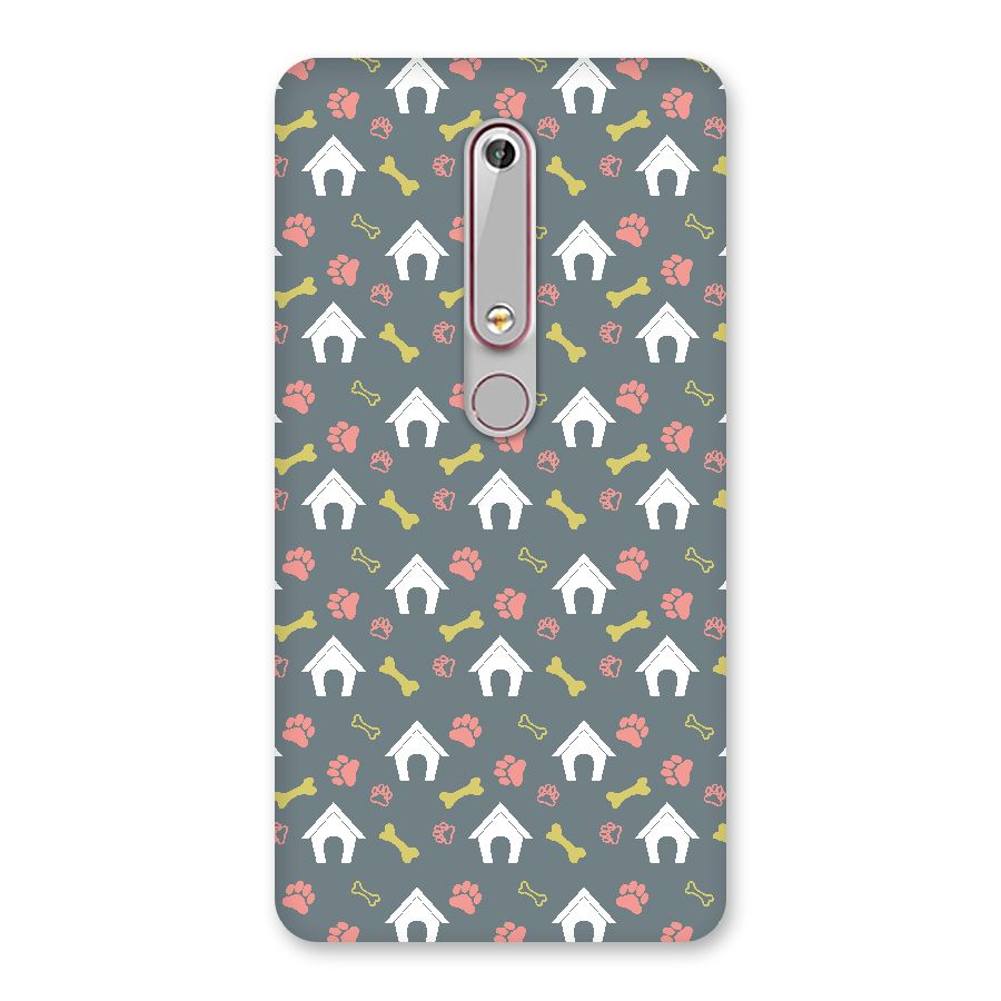 Dog Pattern Back Case for Nokia 6.1