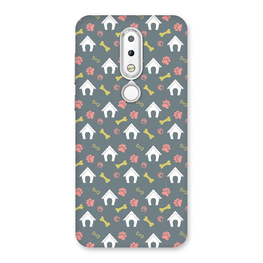 Dog Pattern Back Case for Nokia 6.1 Plus