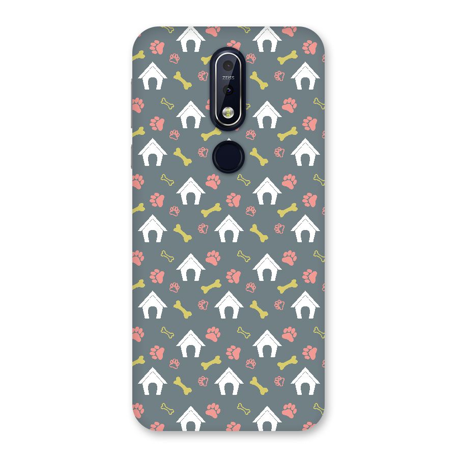 Dog Pattern Back Case for Nokia 7.1