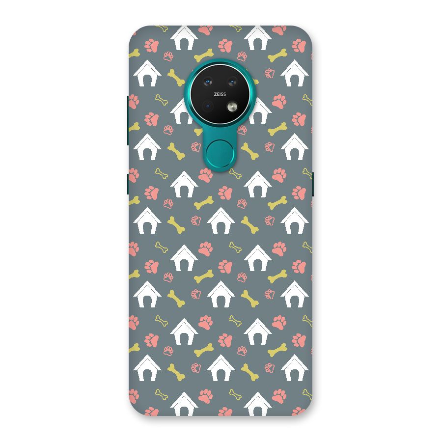 Dog Pattern Back Case for Nokia 7.2
