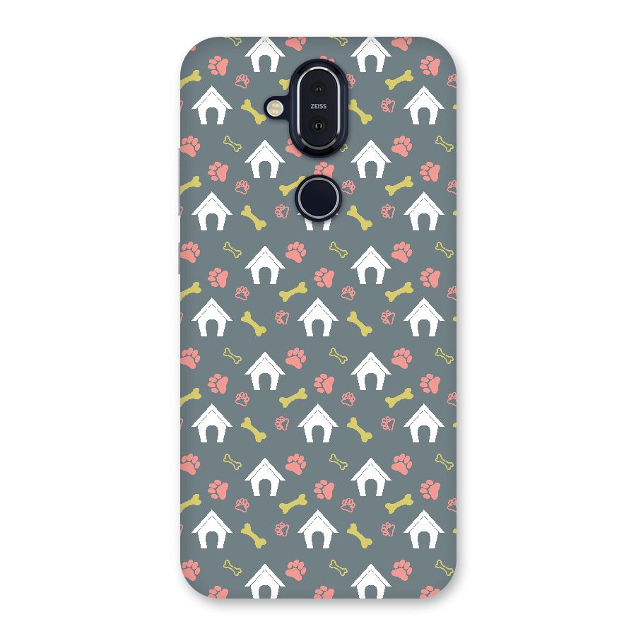 Dog Pattern Back Case for Nokia 8.1
