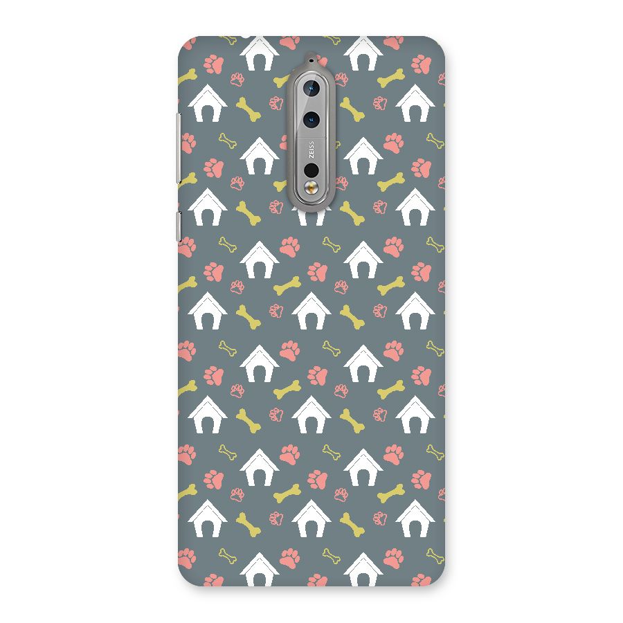 Dog Pattern Back Case for Nokia 8