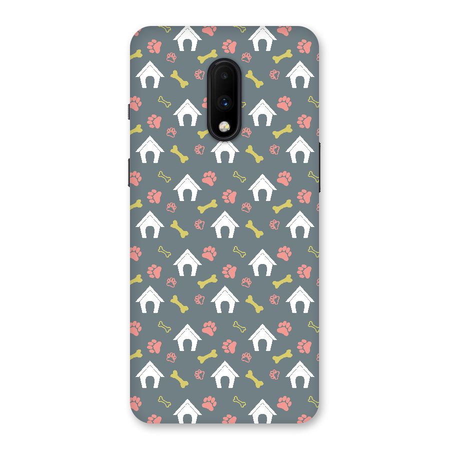 Dog Pattern Back Case for OnePlus 7
