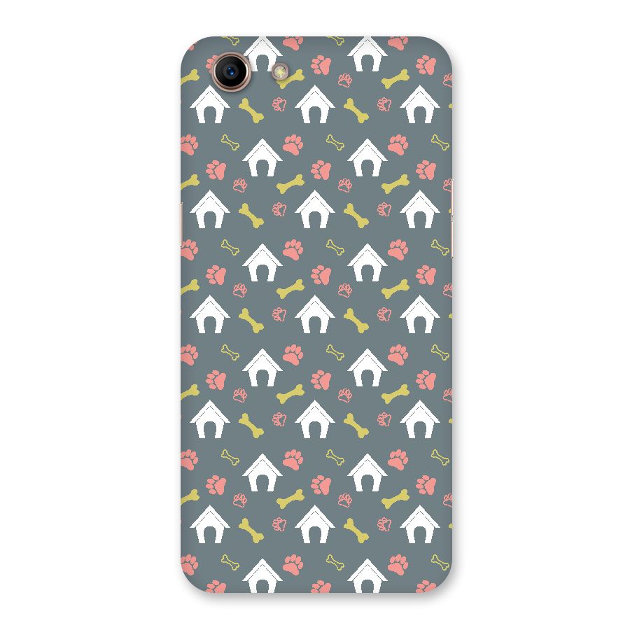 Dog Pattern Back Case for Oppo A83 (2018)